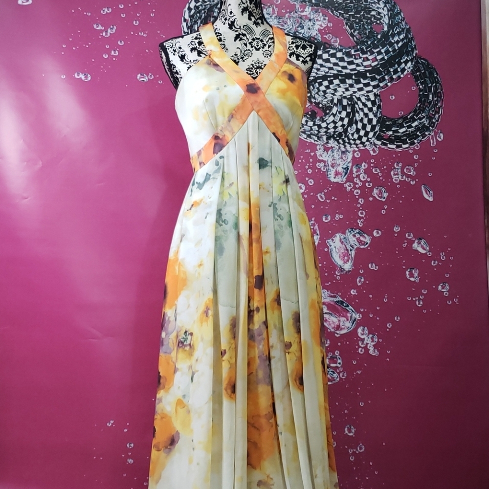 Summer Long Floral Dress